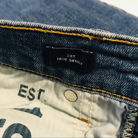 Gap True Skinny Distressed Skinny Jeans - Picture 4 of 5